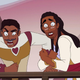 Lance and George being dramatic.